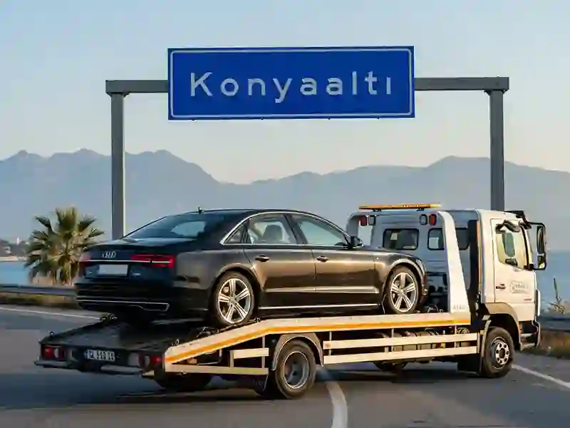 Konyaaltı oto çekici foto Konyaaltı oto çekici aracı